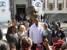 Nelson Mandela Bust | Public Sculptures by Barry Jackson Artist | Parliament of Republic of South Africa in Cape Town. Item made of bronze