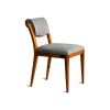 Art Deco Style Leather Dining Chair by Costantini | Chairs by Costantini Designñ. Item composed of wood and fabric