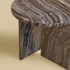 Kenya Black Marble Side Table - KYUSHU by Lebanto | Tables by Lebanto. Item made of marble compatible with minimalism and contemporary style