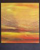Sunset on the East | Oil And Acrylic Painting in Paintings by Kozyuk Gallery. Item composed of canvas in boho or contemporary style