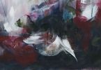 Hawks Series 142 | Oil And Acrylic Painting in Paintings by Lisa Ochowycz. Item composed of canvas and synthetic