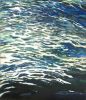 Rough Wake | Oil And Acrylic Painting in Paintings by Margaret Juul | Pentagon City in Arlington. Item made of synthetic