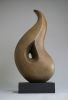 Nature's Curve | Sculptures by Anthony Smith Sculpture. Item made of bronze