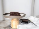 Trio B Serving Stand - 2 | Serveware by Foia. Item made of wood with steel works with boho & contemporary style