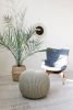 Pouf | Pillows by Chasha Home. Item made of cotton