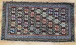 Hand-woven Turkish Rug Doormat| 1.8 x 31 | Small Rug in Rugs by Wool and Rug. Item made of wool works with boho & contemporary style