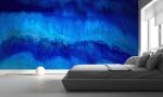Surf's Up Wallpaper Mural | Murals by MELISSA RENEE fieryfordeepblue  Art & Design. Item composed of synthetic compatible with contemporary and coastal style