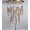 WM100 LIQUID GRAND | Chandeliers by alanmizrahilighting | New York in New York. Item made of steel & glass