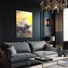 Breathe me | Oil And Acrylic Painting in Paintings by Francesca Borgo. Item composed of canvas in minimalism or contemporary style