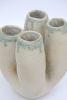 Calyx Sculptural Vase | Vases & Vessels by niho Ceramics. Item made of stoneware works with contemporary & coastal style