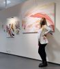 Serene Storm | Oil And Acrylic Painting in Paintings by Lotta Sirén. Item made of canvas