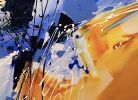 Crescendo | Oil And Acrylic Painting in Paintings by Michael Mckee. Item composed of canvas & synthetic