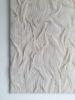 Whispering | Tapestry in Wall Hangings by Saskia Saunders | Danesfield House Hotel & Spa in Marlow-On-Thames. Item composed of linen and paper in minimalism or contemporary style