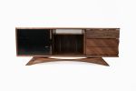 Walnut Custom Credenza | Storage by Michael Maximo | Michael Maximo Furniture & Design Studio in Austin. Item composed of walnut