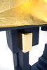 Bold Blue Floor Lamp - BOX 2 by Studio Josha | Lamps by Studio Josha. Item composed of wood and paper in contemporary or eclectic & maximalism style