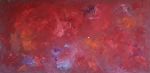 Pink Super Moon Arriving/2nd Ray of  Kindness | Mixed Media by Candace Wilson Art Studio. Item composed of wood and synthetic
