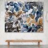 Stay On My Shore” | Oil And Acrylic Painting in Paintings by Amica Whincop. Item composed of canvas