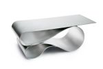 Whorl Coffee Table in Aluminum | Tables by Neal Aronowitz