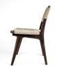 Rian Low Back Chair, Hardwood, Woven Danish Cord | Dining Chair in Chairs by Semigood Design. Item made of walnut & synthetic