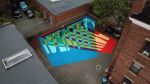 PRIDE / IDENTITY anamorphosis intervention | Street Murals by +Boa Mistura. Item made of synthetic