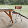 Ibsen Master Mahogany Wood Dining Chair | Chairs by GREYGE. Item composed of walnut and cotton in contemporary or modern style