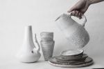 Studio recycled clay pitcher | Vessels & Containers by ZHENI. Item composed of ceramic
