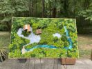 Custom home owners aerial view | Wall Sculpture in Wall Hangings by Mona King