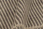 Rug & Kilim’s Accent Kilim, Square Rug in Textural Slate | Area Rug in Rugs by Rug and Kilim