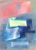 Colortrails 15684 | Oil And Acrylic Painting in Paintings by Rica Belna. Item made of canvas
