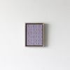 Lavanda Perla III | Oil And Acrylic Painting in Paintings by Kim Fonder. Item made of metal & synthetic