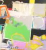 Rubber Ducky (I’m Awfully Fond of You) | Mixed Media by Sarah Trundle. Item made of canvas & synthetic