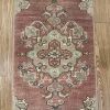 Hand-woven Turkish Rug Doormat| 1.5 x 2.11 | Small Rug in Rugs by Wool and Rug. Item made of wool works with boho & contemporary style