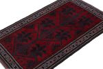 Rug & Kilim’s Baluch Tribal Rug in Red with Burgundy | Area Rug in Rugs by Rug and Kilim