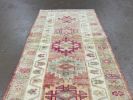 Vintage Turkish Herki Runner Rug | 2.7 x 10.4 | Area Rug in Rugs by Wool and Rug. Item composed of wool compatible with boho and country & farmhouse style