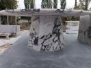 Coffee Table Calacatta Viola Marble | Tables by Babil Stone. Item made of stone works with minimalism & art deco style