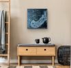 Waves of Time | Mixed Media by Vanessa Pineda Fox. Item composed of canvas in contemporary or modern style