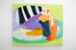 Four O’clock Break | Oil And Acrylic Painting in Paintings by Claire Desjardins. Item composed of canvas