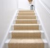 Handwoven Woolen Yellow Runner Rug | Rugs by Evergreen Carpets. Item made of wool works with boho & minimalism style