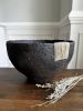 Rooted Organic Paper Mache Decorative Bowl | Decorative Objects by TM Olson Collection. Item made of paper compatible with minimalism and japandi style