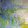 Etude, Oversize Abstract Oil Painting 60" x 90" | Oil And Acrylic Painting in Paintings by Dorothy Fagan Fine Arts. Item made of canvas compatible with minimalism and mid century modern style