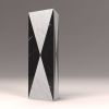 "Polimelus" Vase in Black Marquina and White Carrara marble | Vases & Vessels by Carcino Design. Item made of marble works with contemporary style