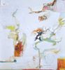 299 Pathway to Sorrento | Oil And Acrylic Painting in Paintings by Anne B Schwartz. Item made of canvas & synthetic