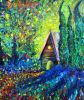 Once Upon A Time | Oil And Acrylic Painting in Paintings by Chiara Magni. Item made of canvas & synthetic
