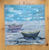 Boat Series: Three Boats at Rest | Paintings by willa vennema