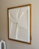 No. 108 Japandi Plaster Wall Relief - Scandinavian Decor | Wall Sculpture in Wall Hangings by Joseph A