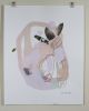 Balancing Act Works on Paper | Mixed Media by Cat Huss. Item made of synthetic