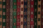 1960s Vintage Distressed Runner in Multicolor Stripes | Area Rug in Rugs by Rug and Kilim