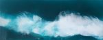 Sudden Wave | Oil And Acrylic Painting in Paintings by Art By Skevi. Item made of wood with synthetic