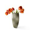 Glass and Textile Vase - ESCHER | Decorative Objects by DeKeyser Design. Item made of fabric with glass works with contemporary & eclectic & maximalism style