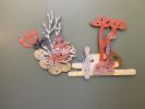 Cloud and Tree Cutout | Wall Sculpture in Wall Hangings by Kelly Tunstall | InterContinental Miami, an IHG Hotel in Miami. Item composed of wood